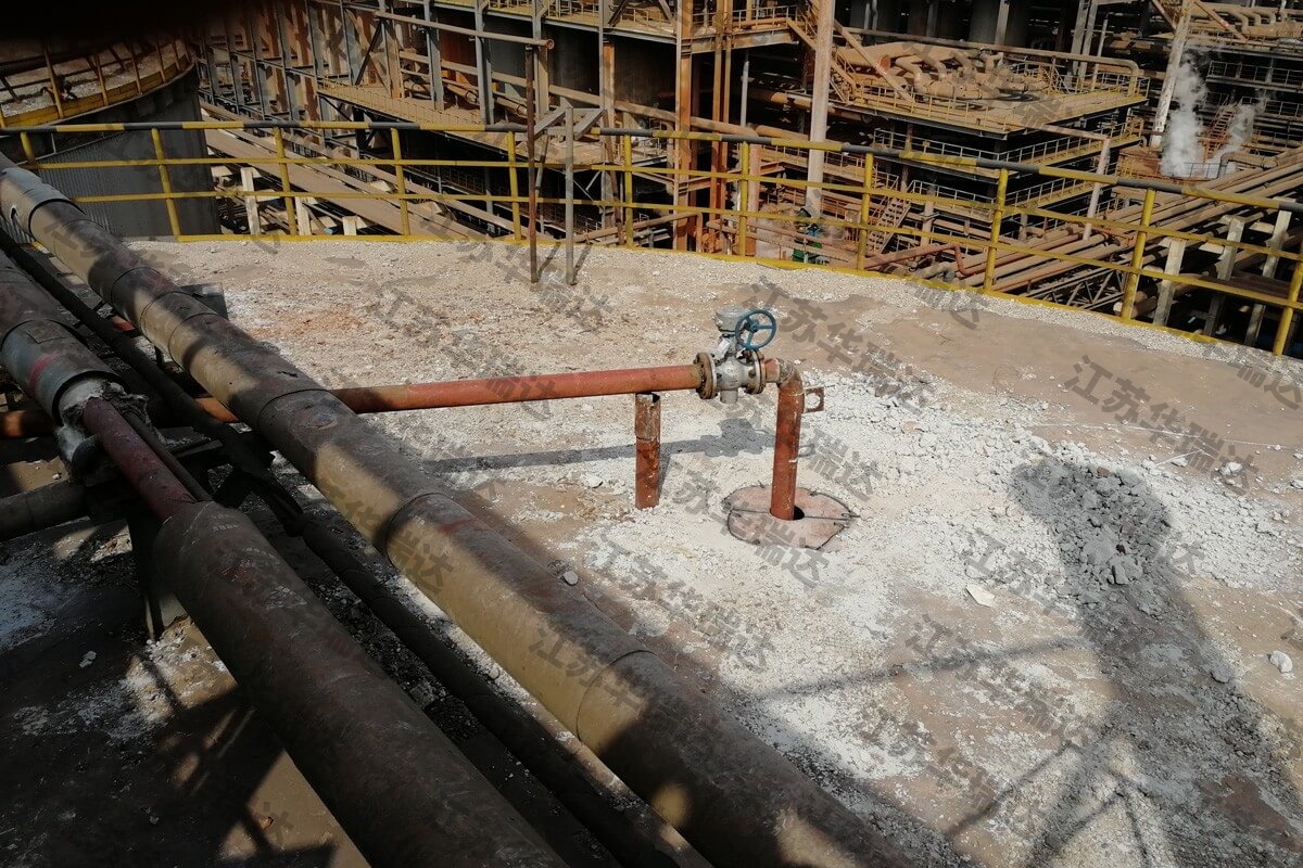Alumina Settling Tank Scale Cleaning